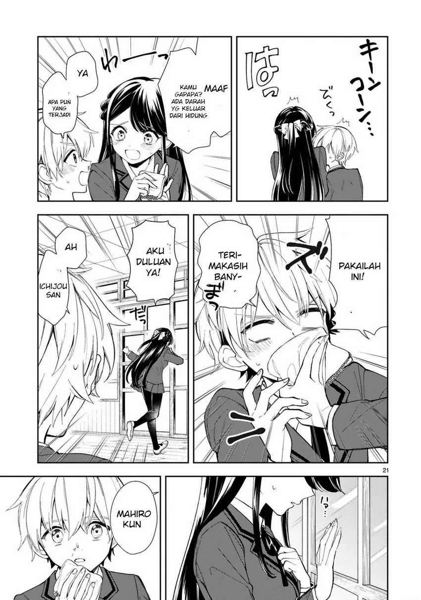 Halaman 21 — Ichijou-san wa Kao ni Deyasui Chapter 1