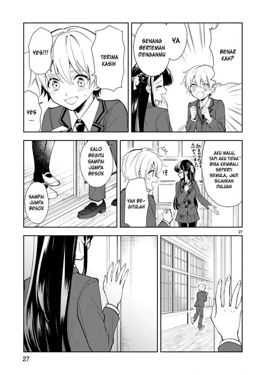 Halaman 27 — Ichijou-san wa Kao ni Deyasui Chapter 1
