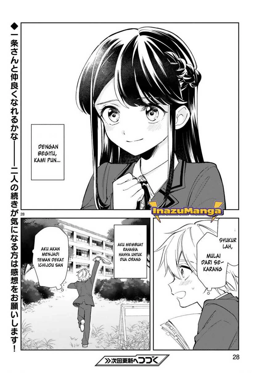 Halaman 28 — Ichijou-san wa Kao ni Deyasui Chapter 1