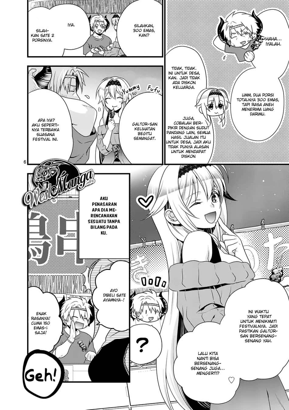 Halaman 6 — Maou desu. Onna Yuusha no Hahaoya to Saikon shita node, Onna Yuusha ga Giri no Musume ni Narimashita. @comic Chapter 29