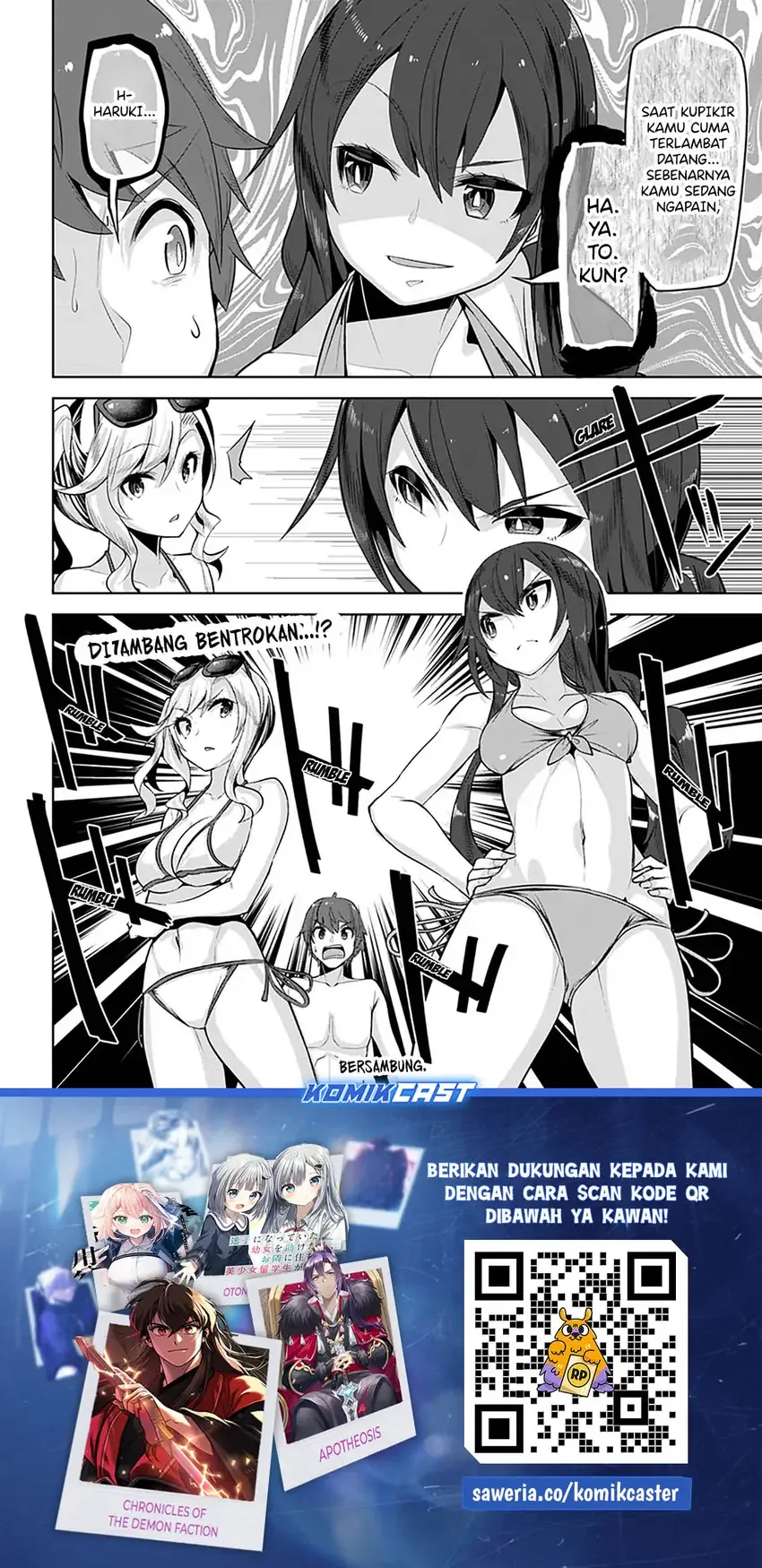 Halaman 29 — Tenkou-saki no Seiso Karen na Bishoujo ga, Mukashi Danshi to Omotte Issho ni Asonda Osananajimi Datta Ken Chapter 30