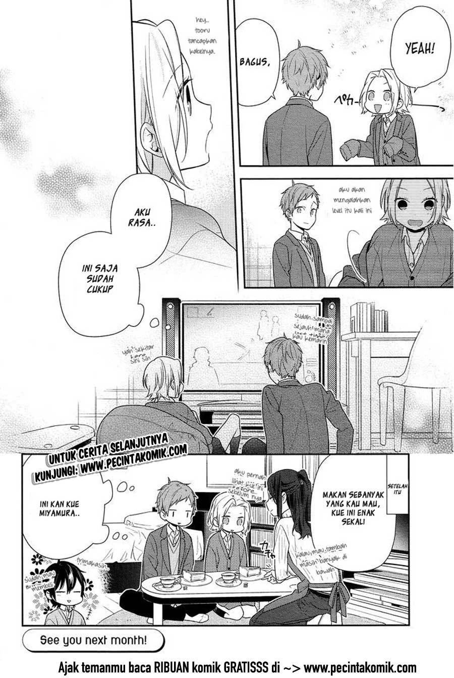 Halaman 19 — Horimiya Chapter 73