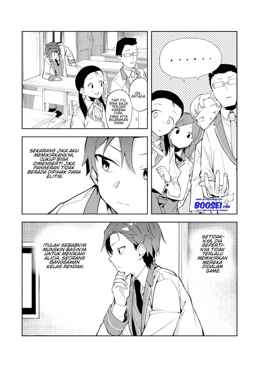 Halaman 4 — Akuyaku Reijou no Shitsuji-sama: Hametsu Flag wa Ore ga Tsubusasete Itadakimasu Chapter 11