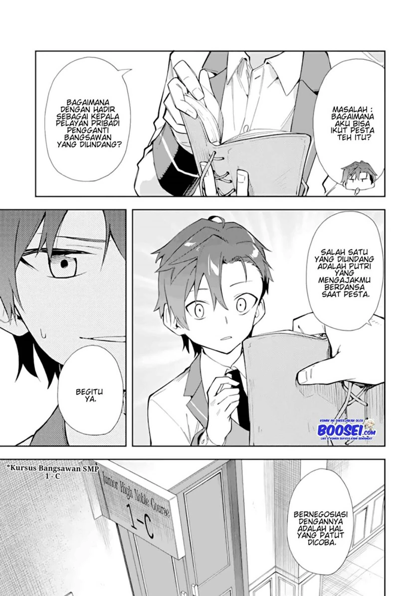 Halaman 11 — Akuyaku Reijou no Shitsuji-sama: Hametsu Flag wa Ore ga Tsubusasete Itadakimasu Chapter 11