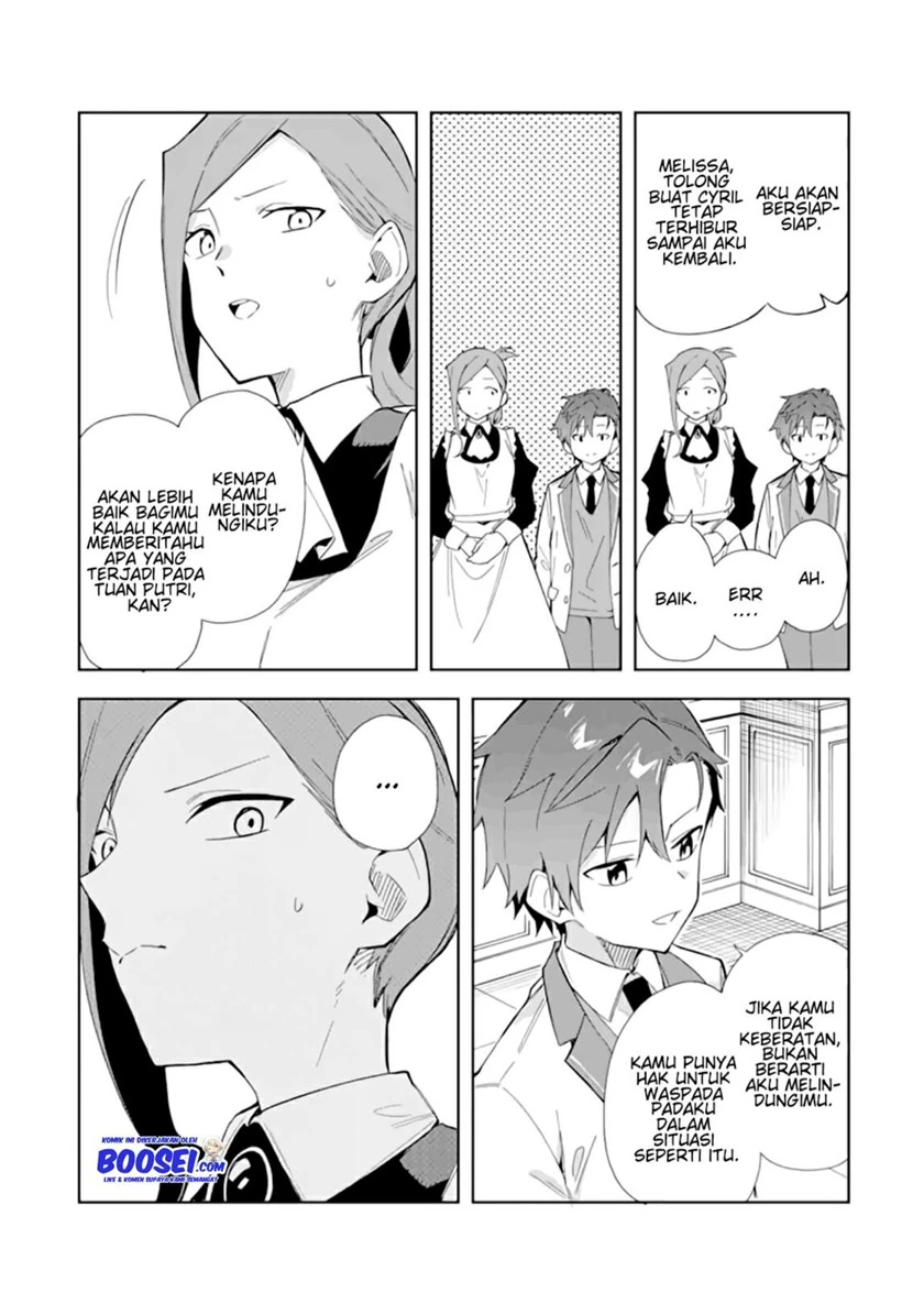 Halaman 15 — Akuyaku Reijou no Shitsuji-sama: Hametsu Flag wa Ore ga Tsubusasete Itadakimasu Chapter 11