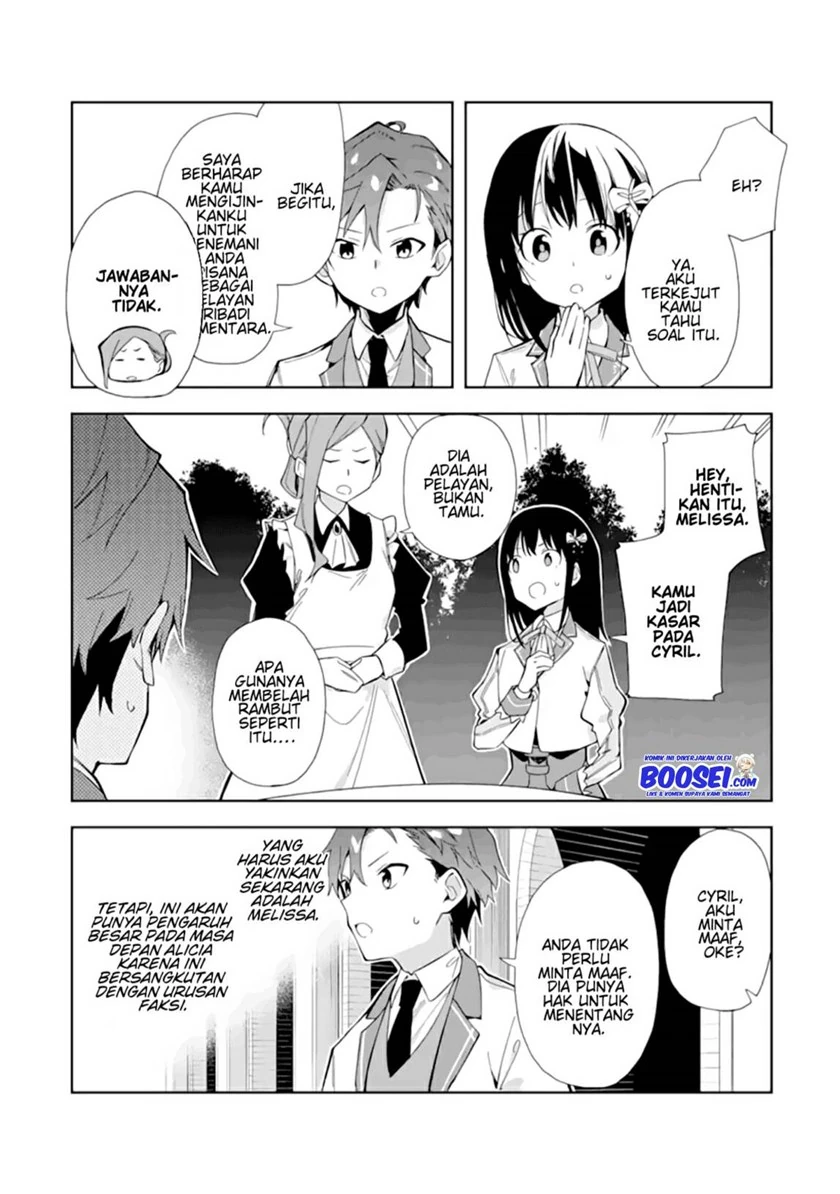 Halaman 22 — Akuyaku Reijou no Shitsuji-sama: Hametsu Flag wa Ore ga Tsubusasete Itadakimasu Chapter 11