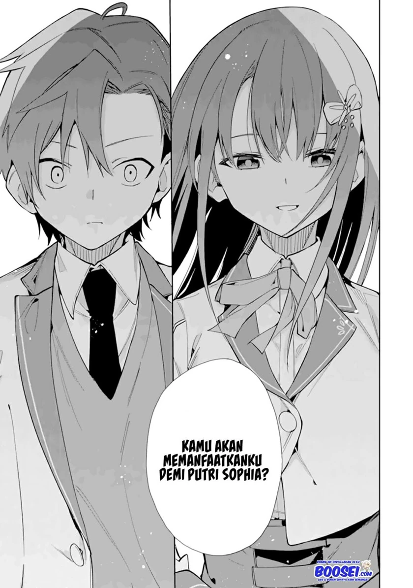 Halaman 28 — Akuyaku Reijou no Shitsuji-sama: Hametsu Flag wa Ore ga Tsubusasete Itadakimasu Chapter 11