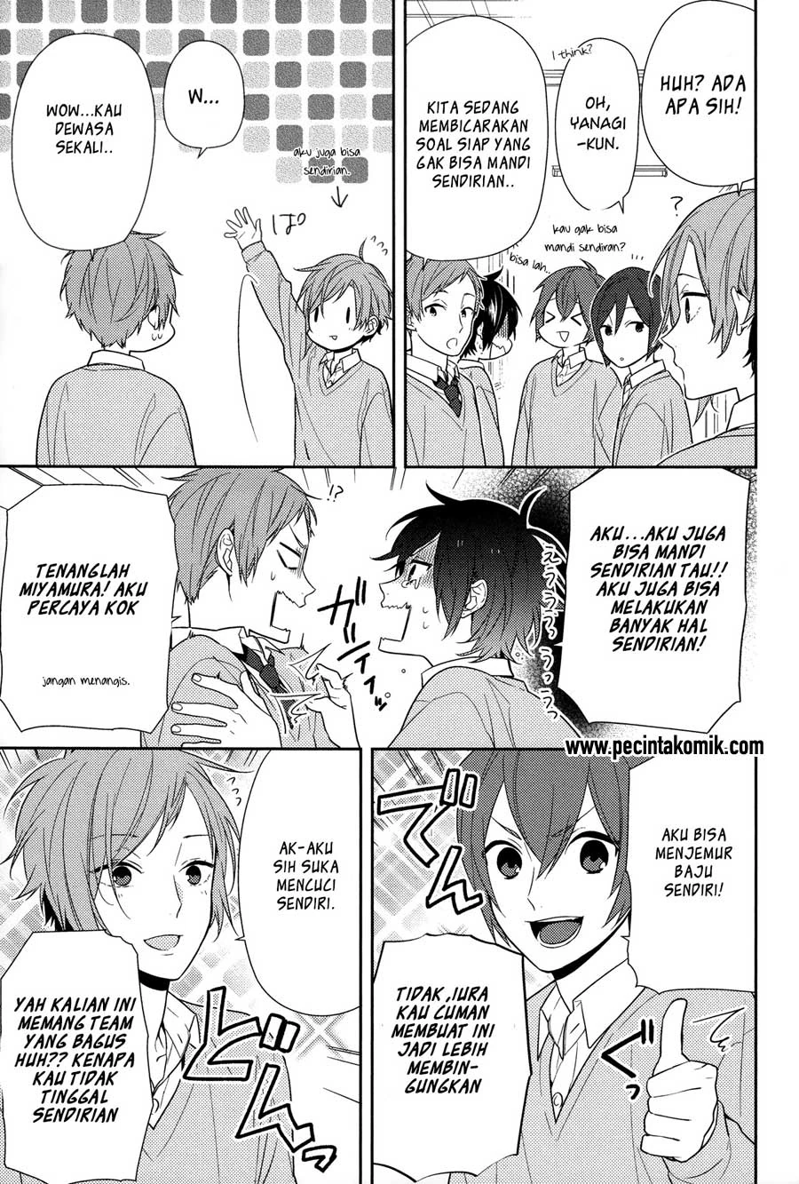 Halaman 9 — Horimiya Chapter 70.7