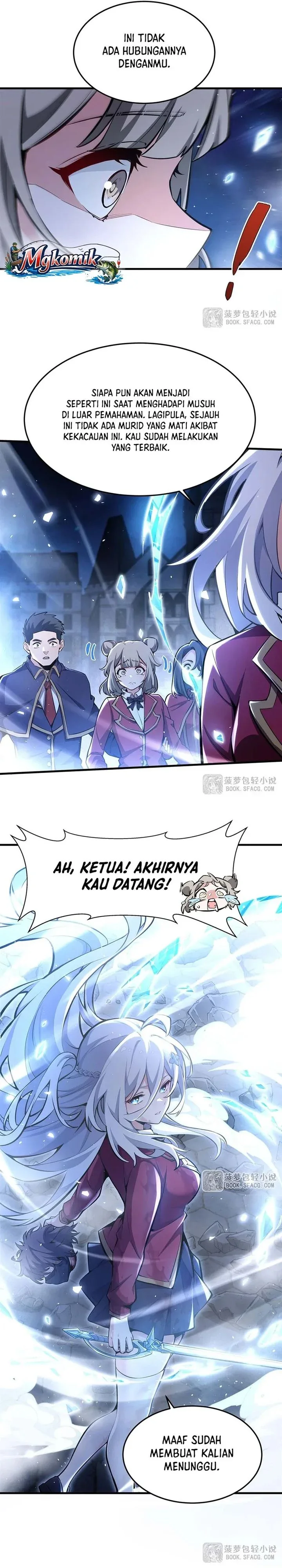 Halaman 6 — The Yellow-Haired Villain in Soaring Phoenix's Novels Also Desires Happiness Chapter 65