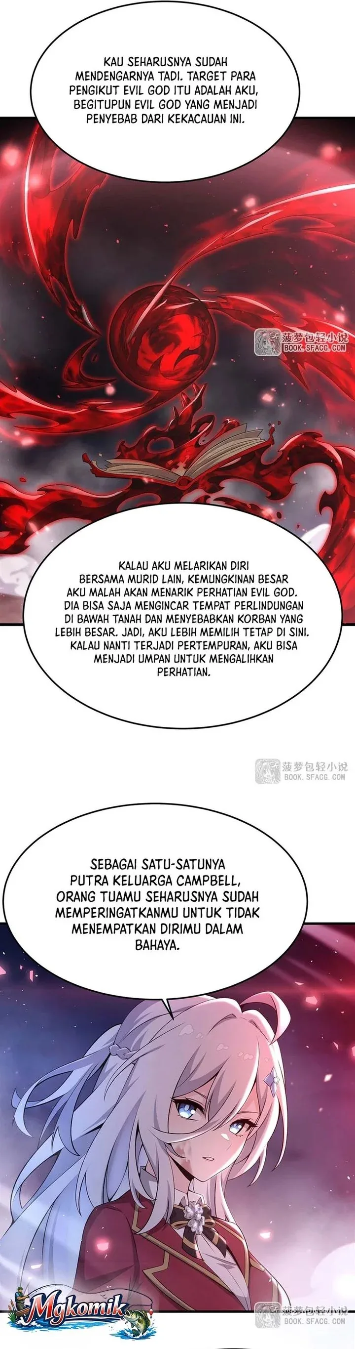 Halaman 9 — The Yellow-Haired Villain in Soaring Phoenix's Novels Also Desires Happiness Chapter 65