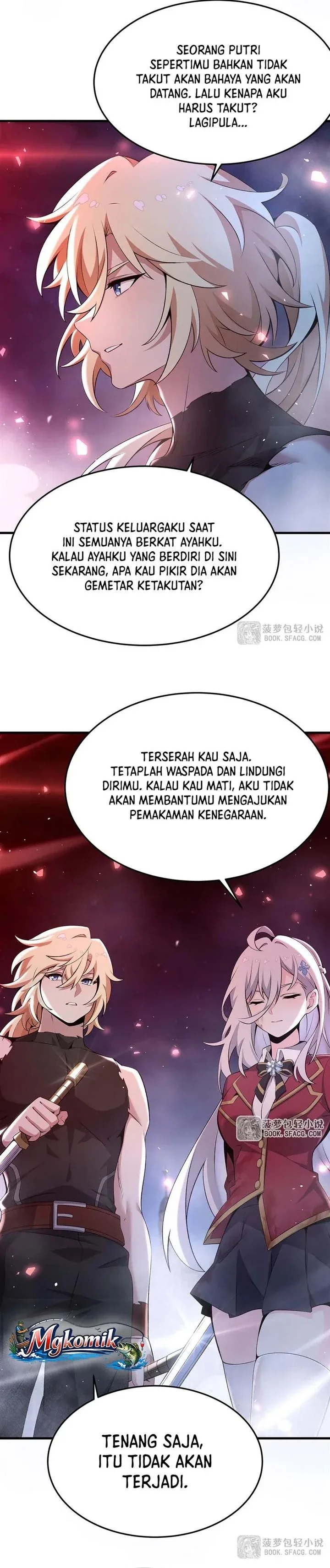 Halaman 10 — The Yellow-Haired Villain in Soaring Phoenix's Novels Also Desires Happiness Chapter 65