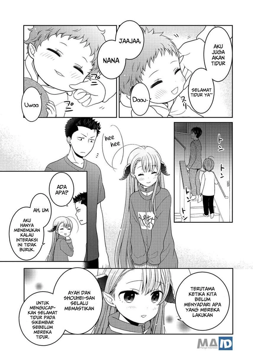 Halaman 7 — Kitaku Tochuu de Yome to Musume ga Dekita n dakedo, Dragon datta. Chapter 9.2