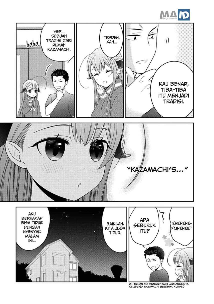 Halaman 8 — Kitaku Tochuu de Yome to Musume ga Dekita n dakedo, Dragon datta. Chapter 9.2