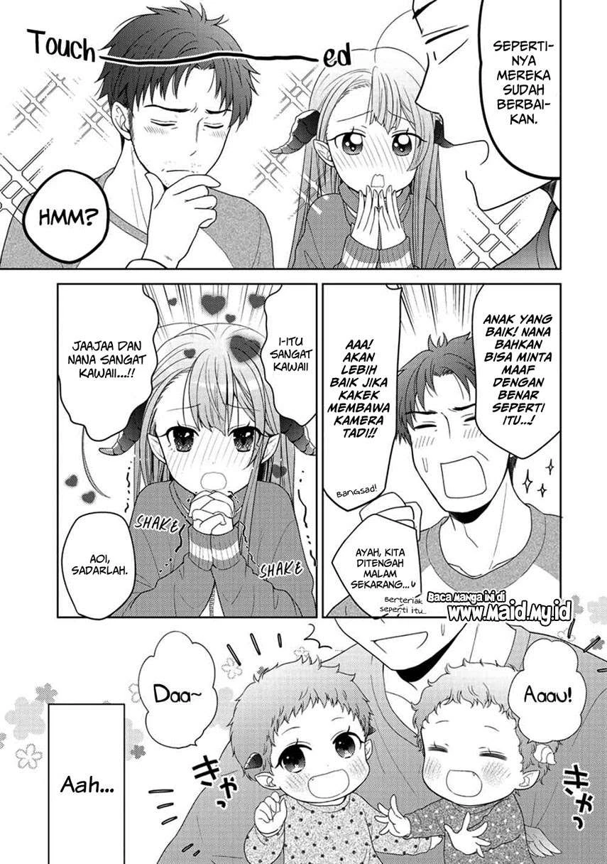 Halaman 22 — Kitaku Tochuu de Yome to Musume ga Dekita n dakedo, Dragon datta. Chapter 9.2