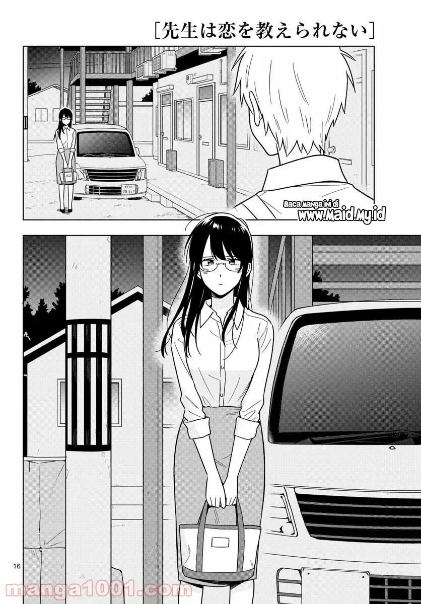 Halaman 18 — Sensei wa Koi wo Oshierarenai Chapter 42