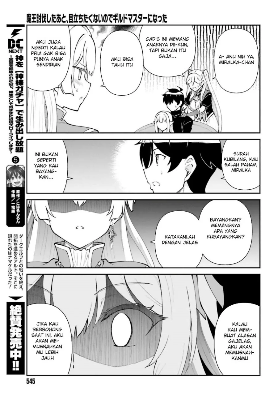 Halaman 9 — Maou Toubatsu shita Ato, Medachitakunai node Guild Master ni Natta Chapter 64