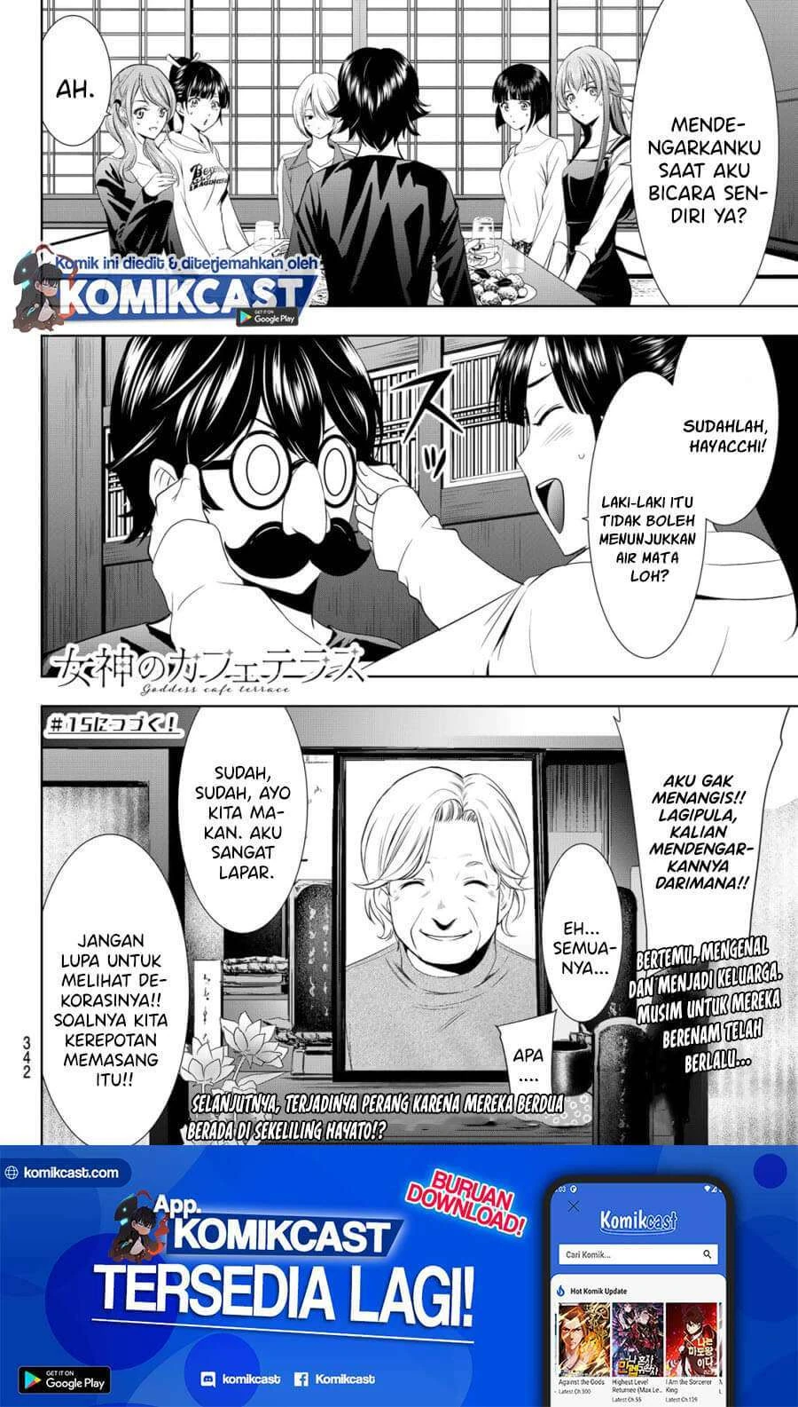 Halaman 16 — Megami no Café Terrace Chapter 14