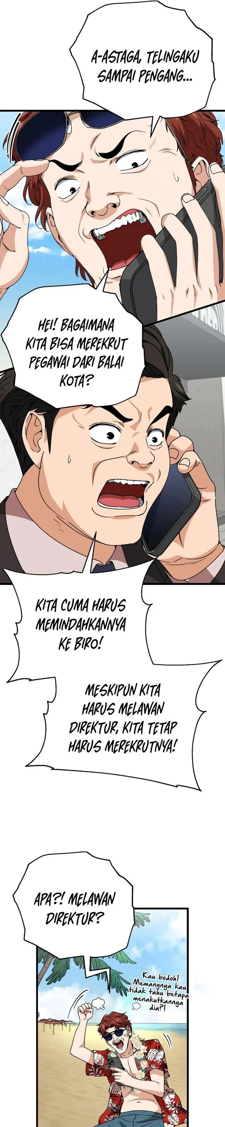 Halaman 35 — My Dad Is Too Strong Chapter 114