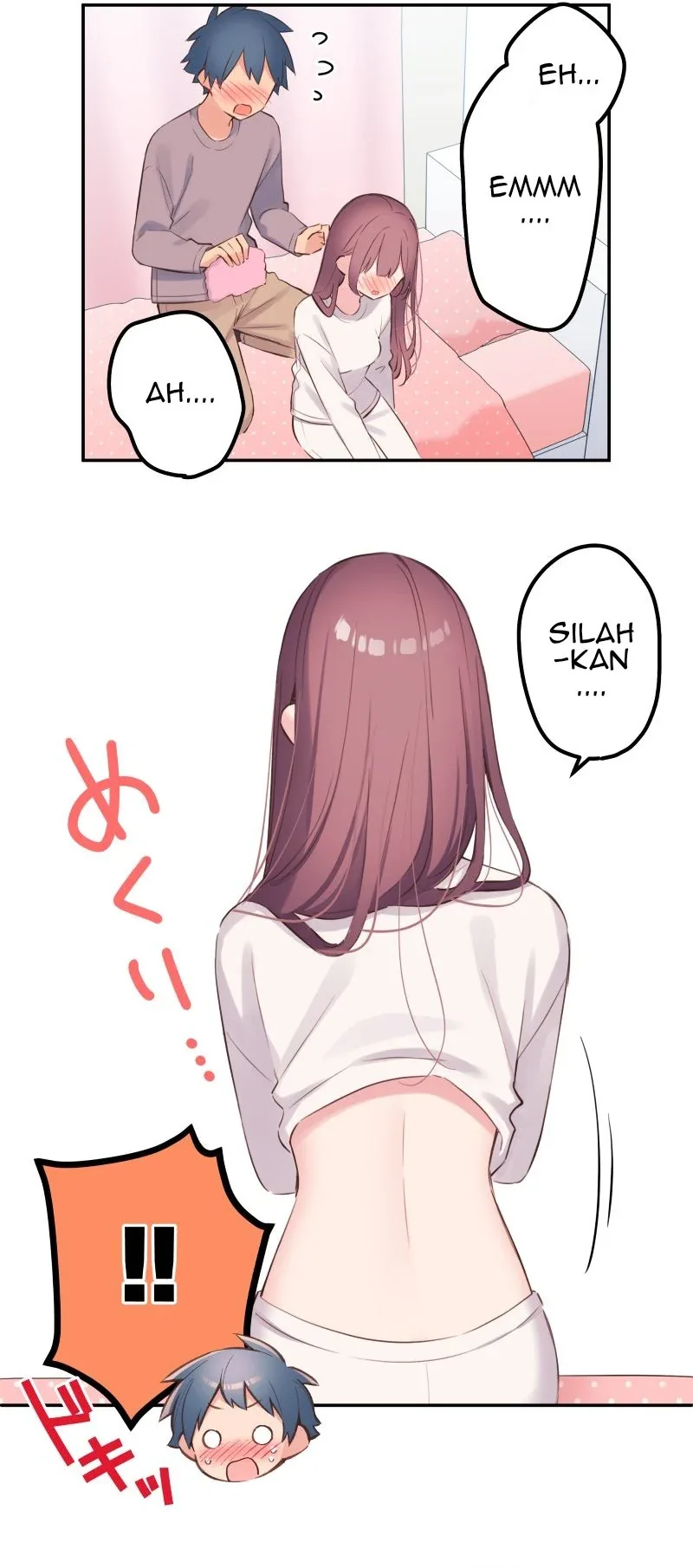 Halaman 6 — Waka-chan Is Flirty Again Chapter 135