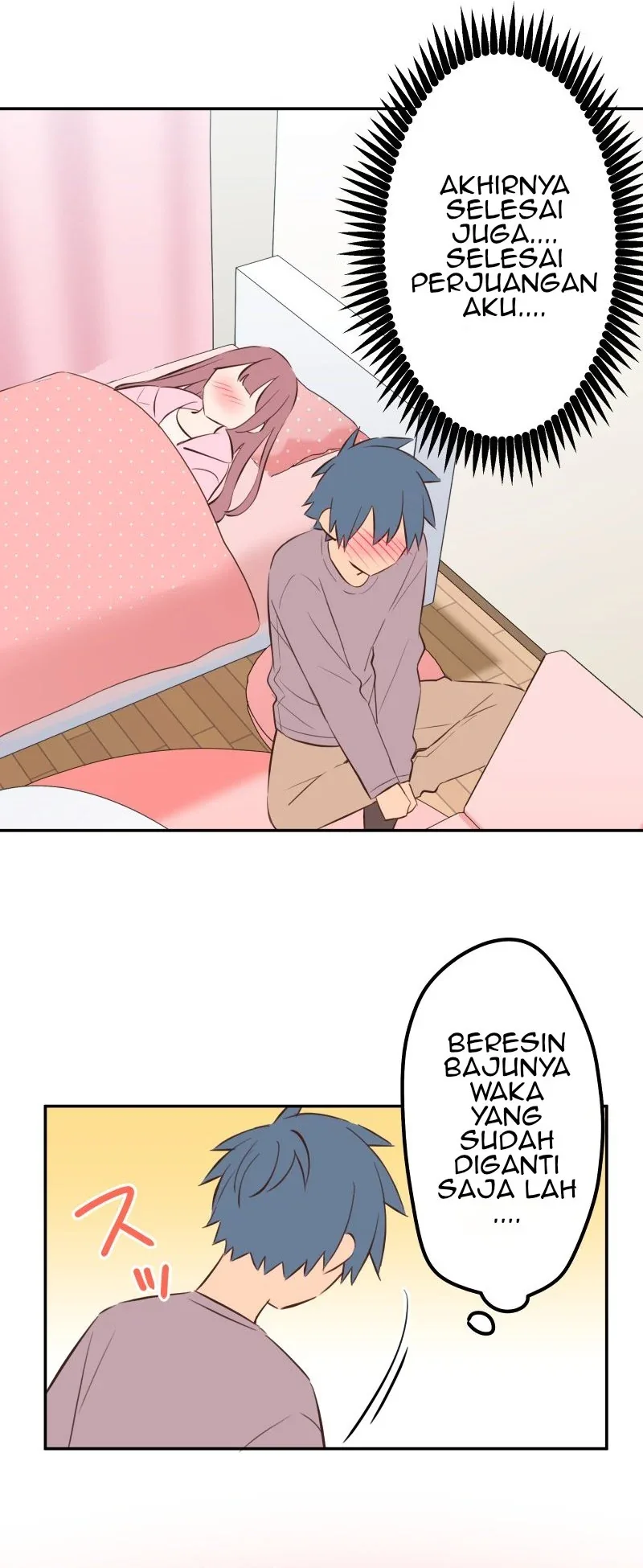 Halaman 33 — Waka-chan Is Flirty Again Chapter 135