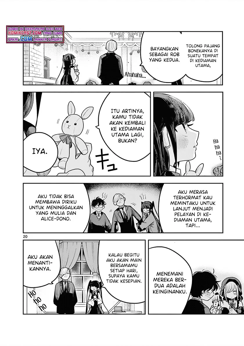 Halaman 21 — Shinigami Bocchan to Kuro Maid Chapter 221