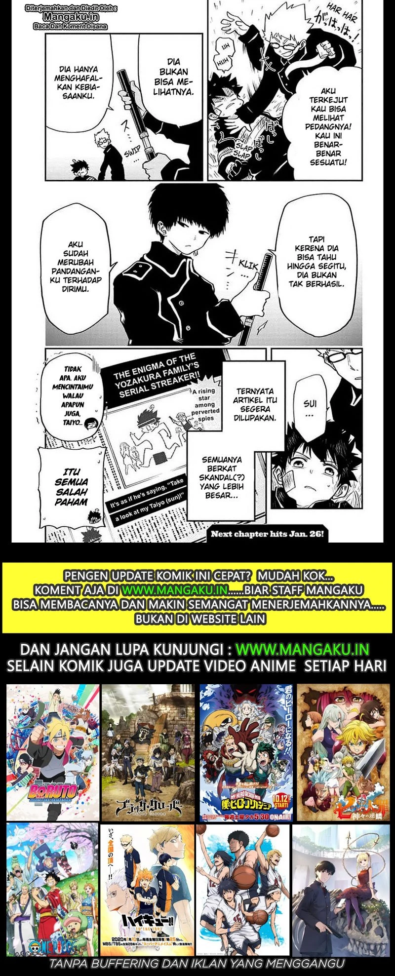 Halaman 18 — Yozakura-san Chi no Daisakusen Chapter 20