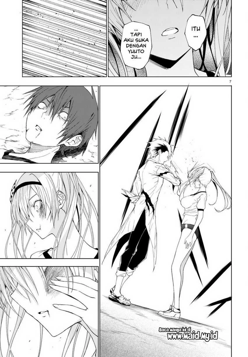 Halaman 7 — Maou Gakuen no Hangyakusha: Jinrui Hatsu no Maou Kouhou, Kenzoku Shoujo to Ouza wo Mezashite Nariagaru Chapter 42