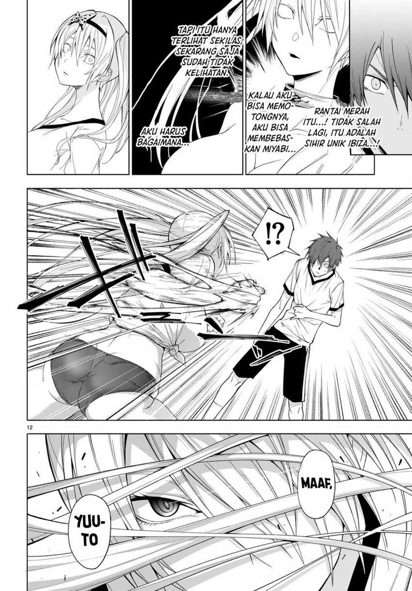 Halaman 12 — Maou Gakuen no Hangyakusha: Jinrui Hatsu no Maou Kouhou, Kenzoku Shoujo to Ouza wo Mezashite Nariagaru Chapter 42