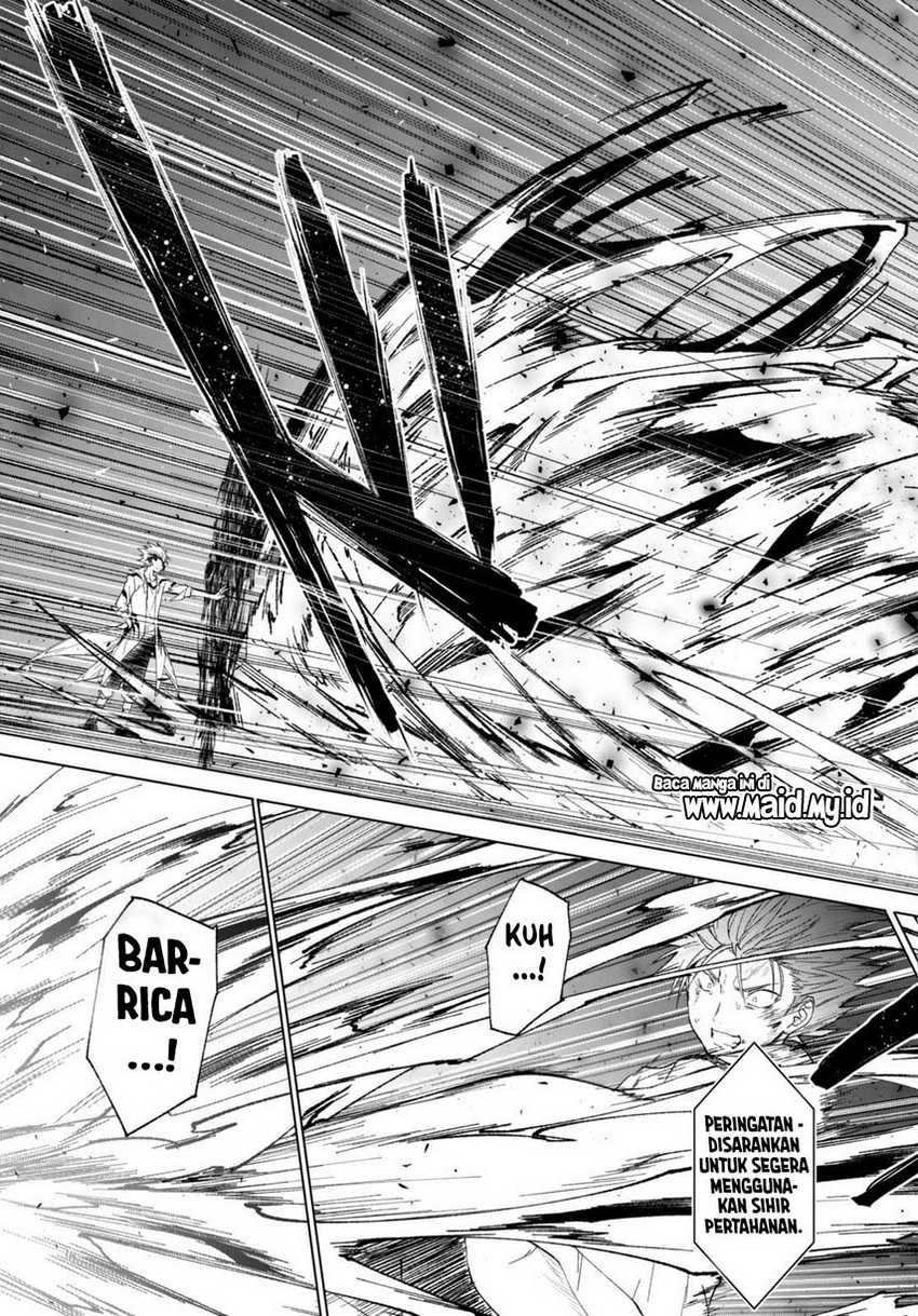 Halaman 19 — Maou Gakuen no Hangyakusha: Jinrui Hatsu no Maou Kouhou, Kenzoku Shoujo to Ouza wo Mezashite Nariagaru Chapter 42