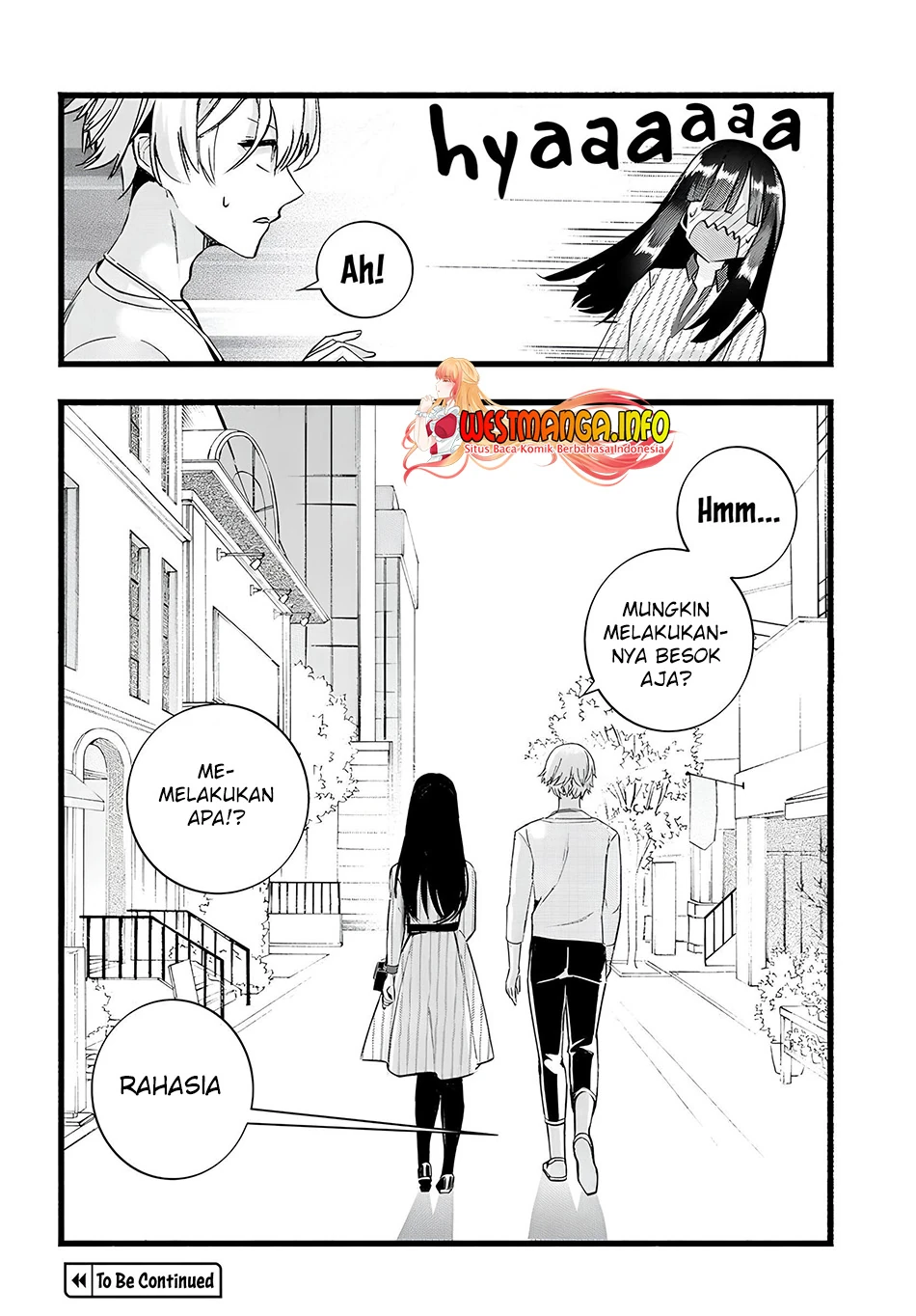 Halaman 9 — Chiteki de Cool na Kouhai Bijo, Ore no Kaineko ni Naru Chapter 19