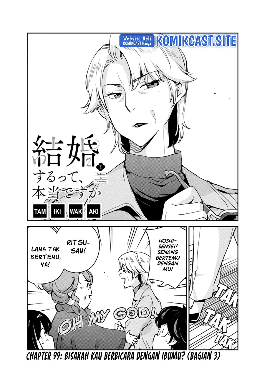 Halaman 3 — Kekkon suru tte, Hontou desu ka Chapter 99