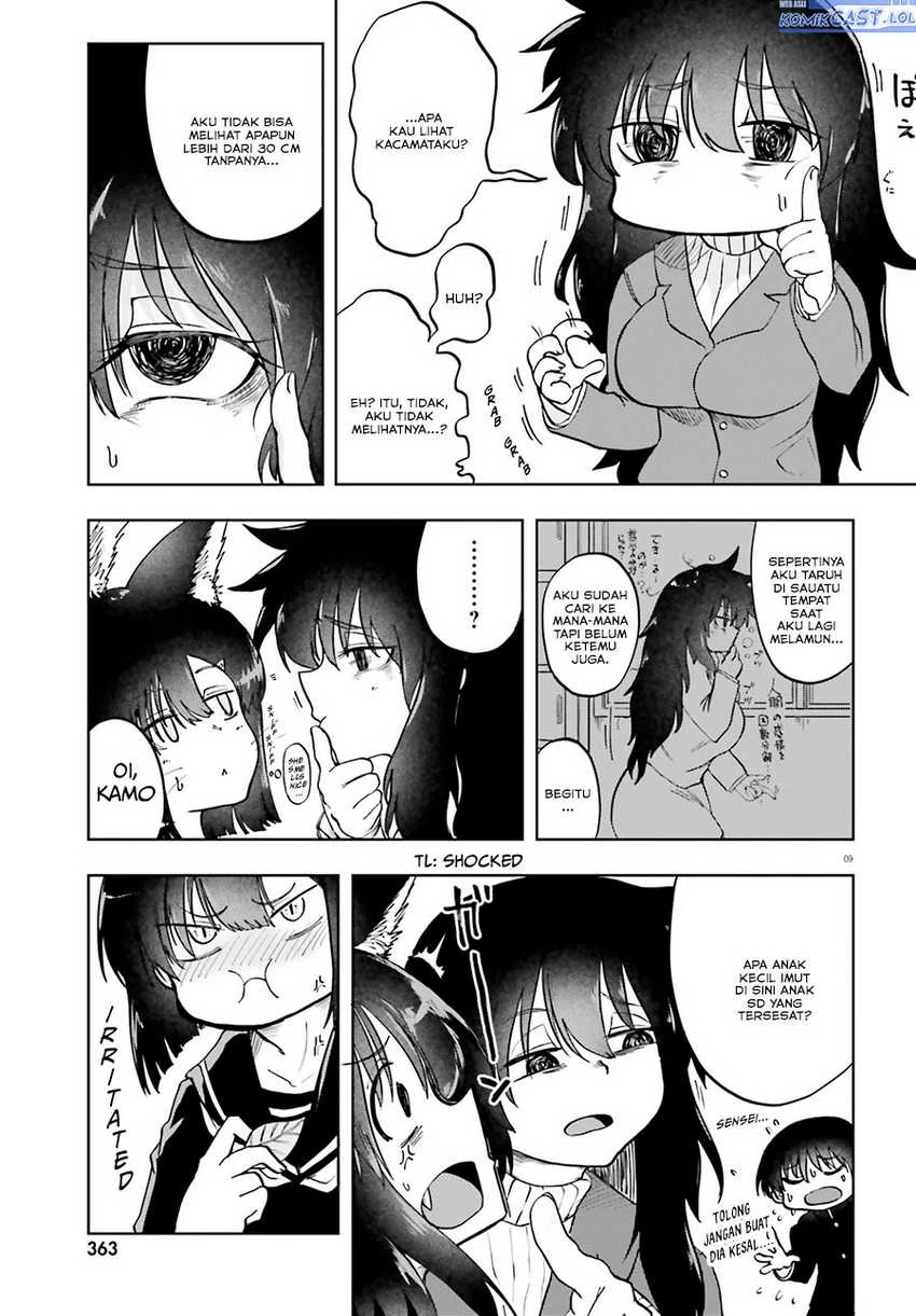 Halaman 9 — Okitsune Gal no Katabami-san Chapter 11