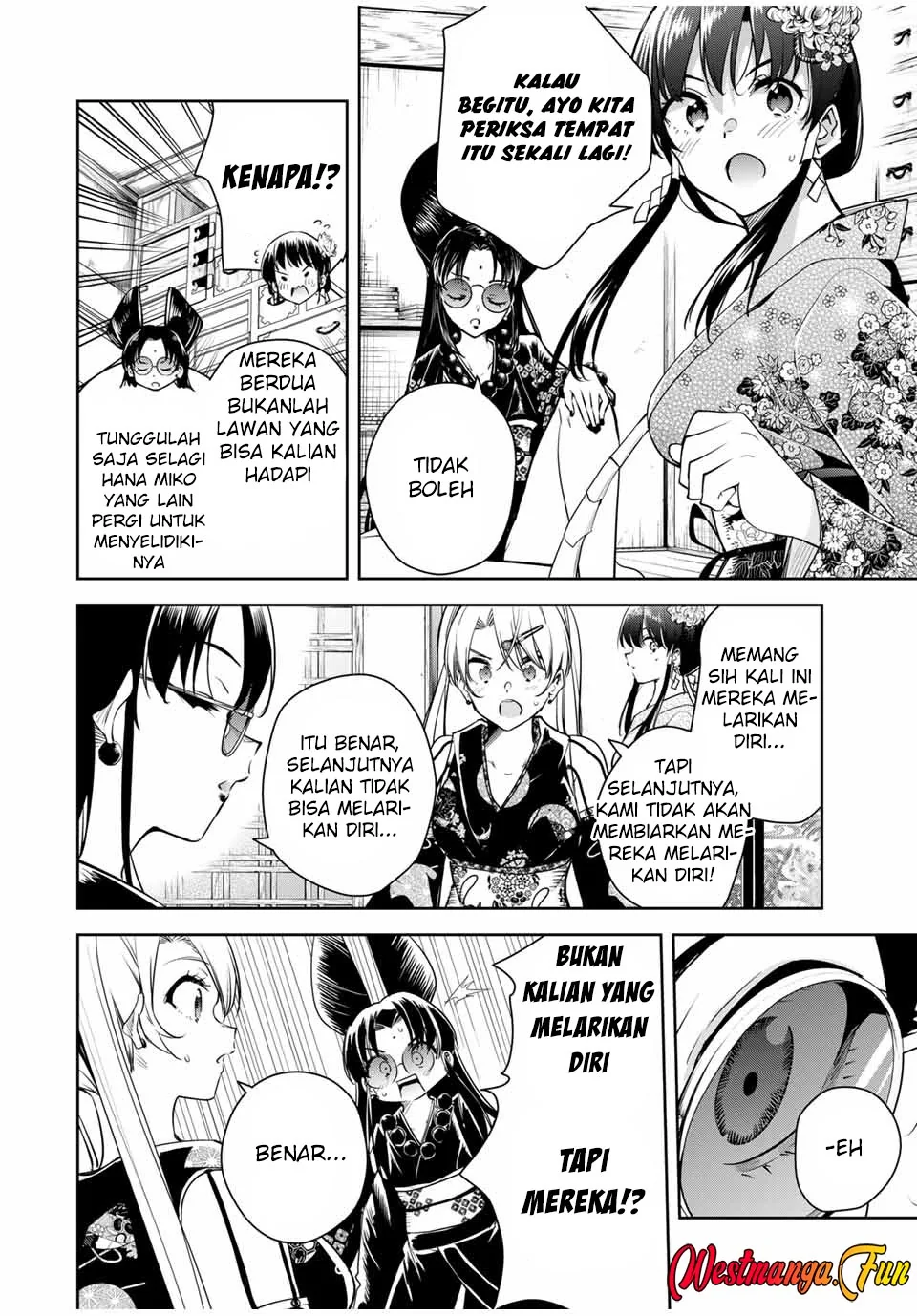 Halaman 10 — Sakigake no Hanamiko Chapter 31