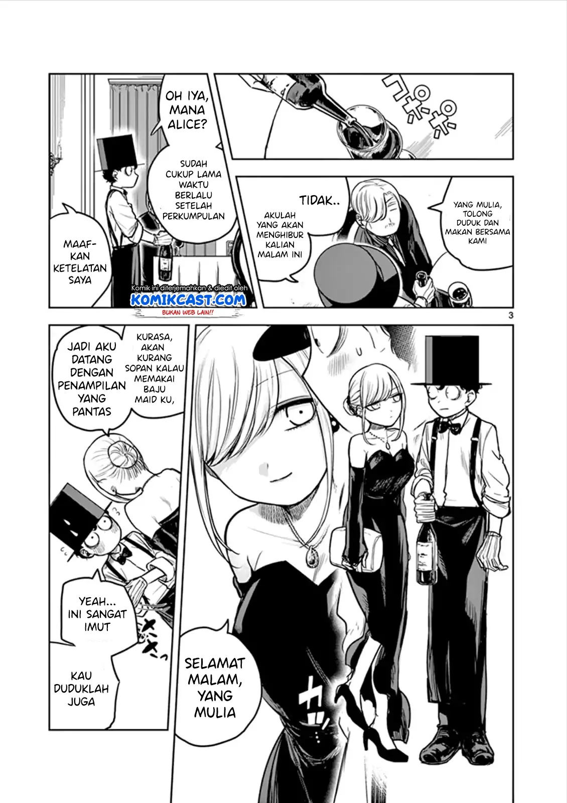 Halaman 4 — Shinigami Bocchan to Kuro Maid Chapter 13