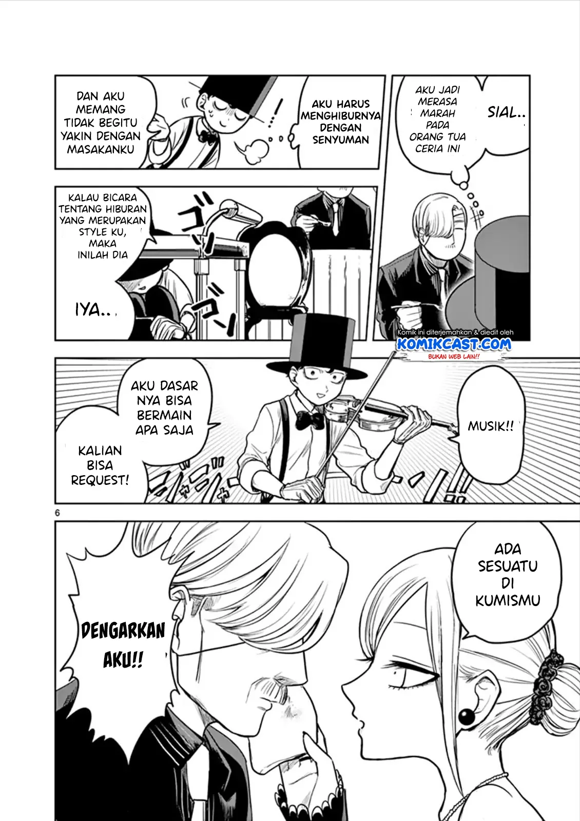 Halaman 6 — Shinigami Bocchan to Kuro Maid Chapter 13