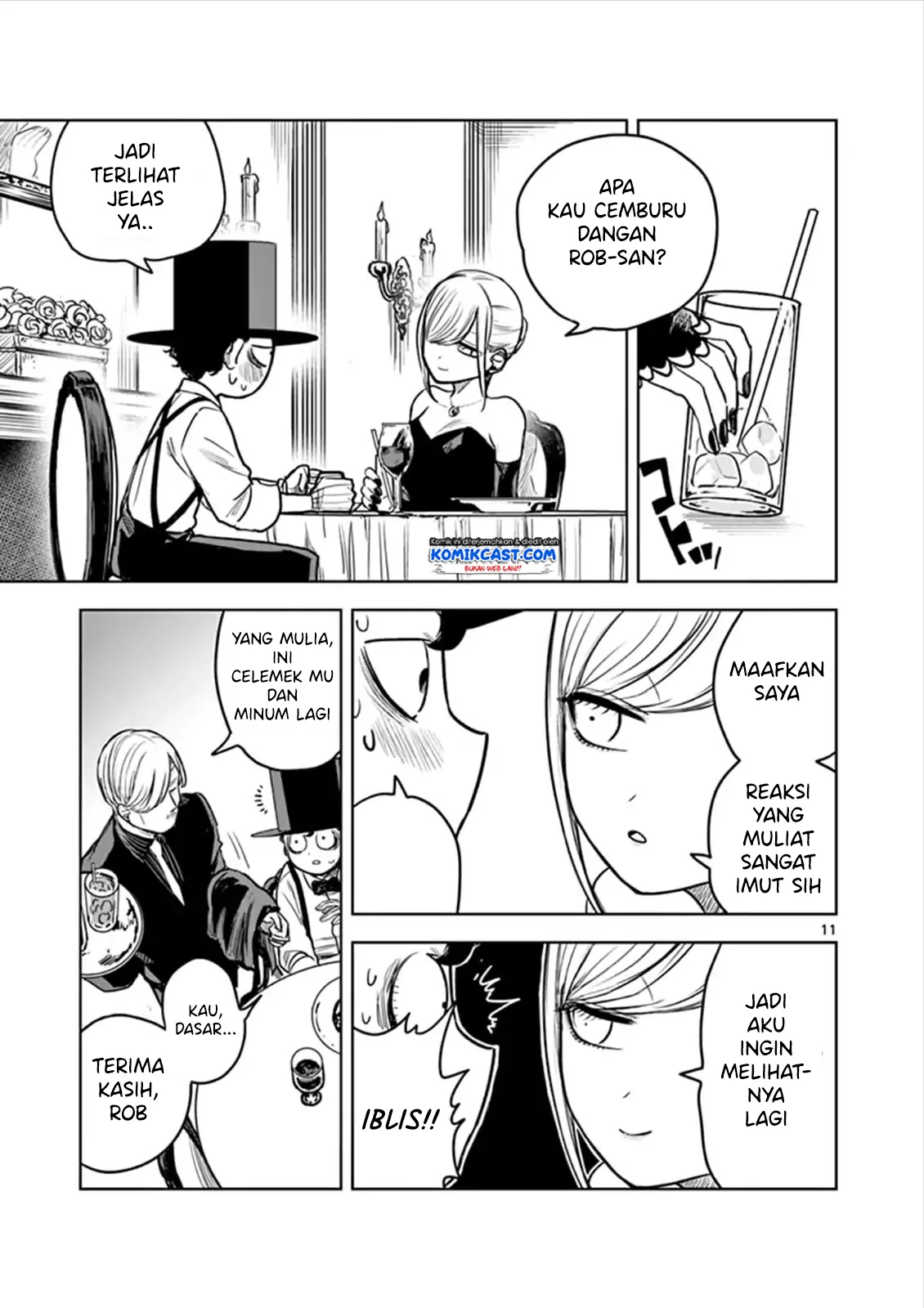 Halaman 10 — Shinigami Bocchan to Kuro Maid Chapter 13