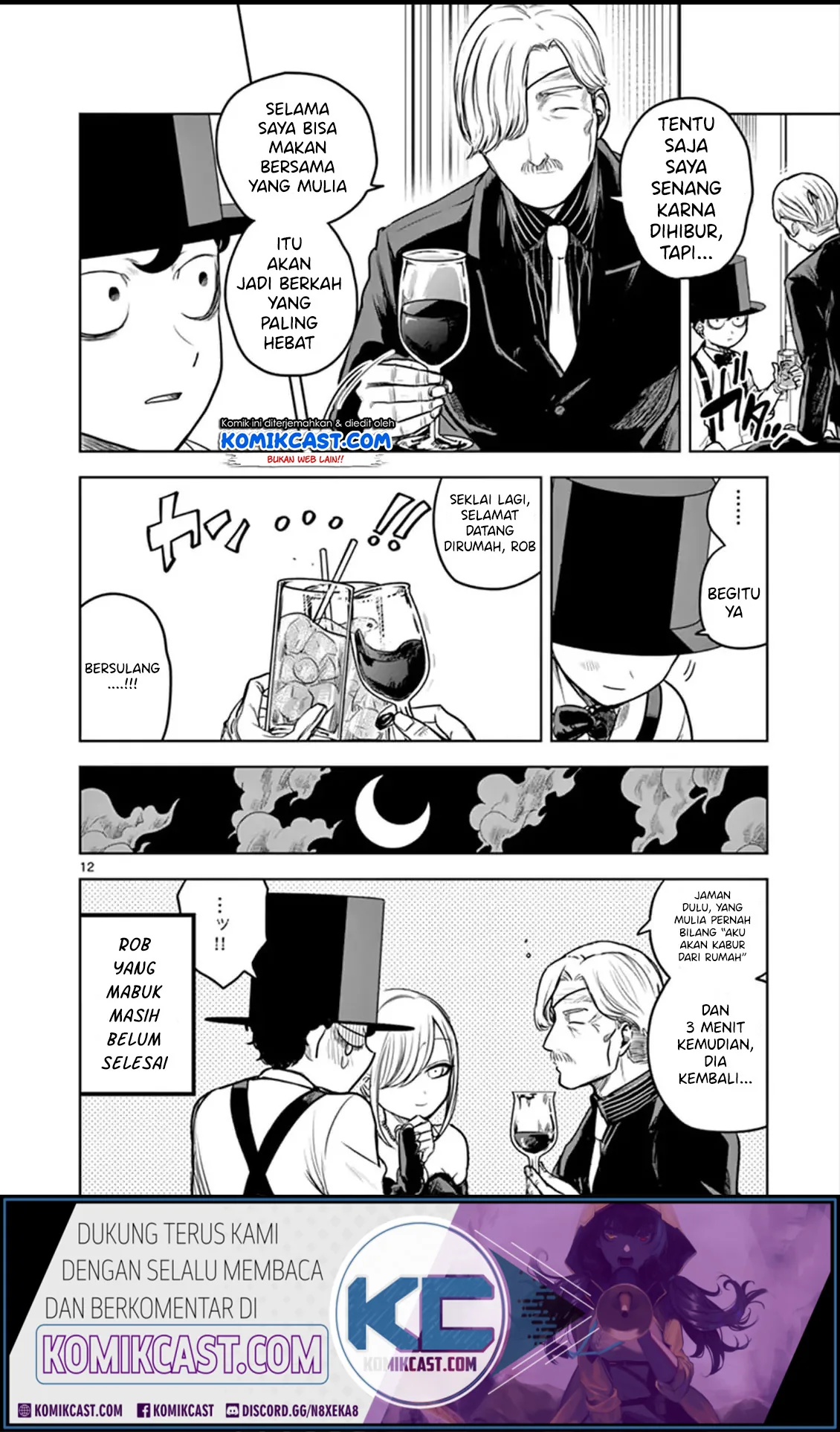 Halaman 11 — Shinigami Bocchan to Kuro Maid Chapter 13