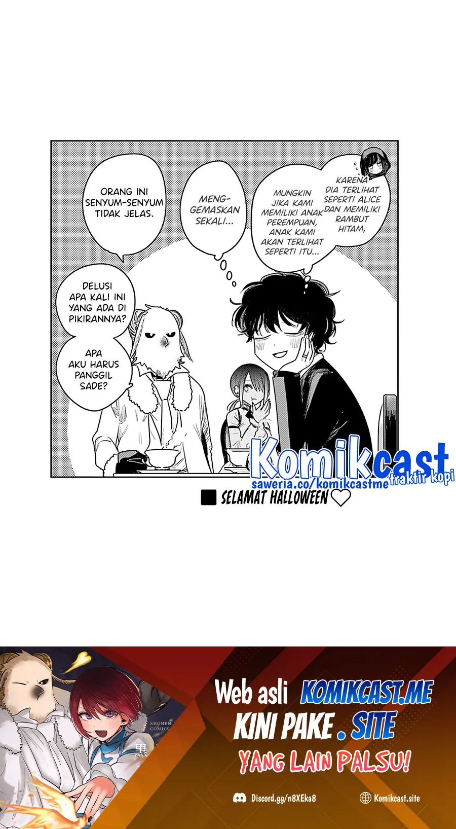 Halaman 22 — Shinigami Bocchan to Kuro Maid Chapter 224