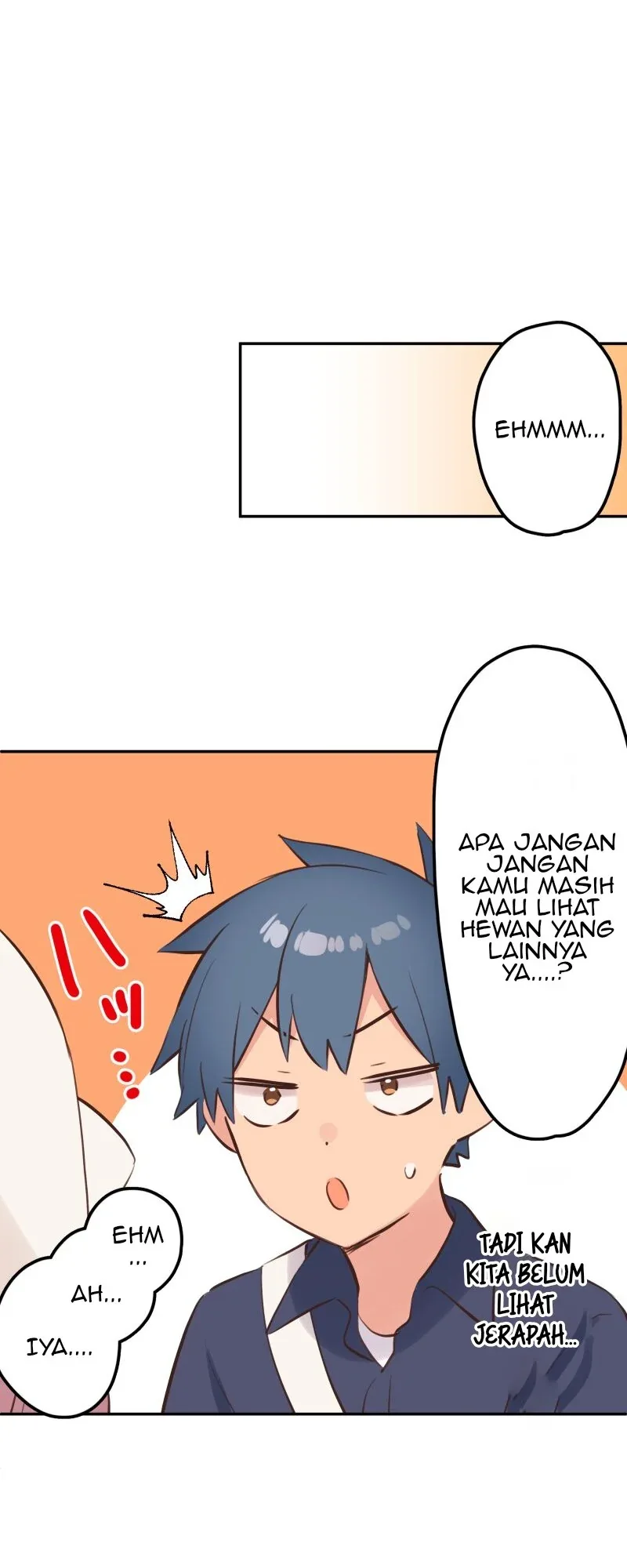 Halaman 3 — Waka-chan Is Flirty Again Chapter 198