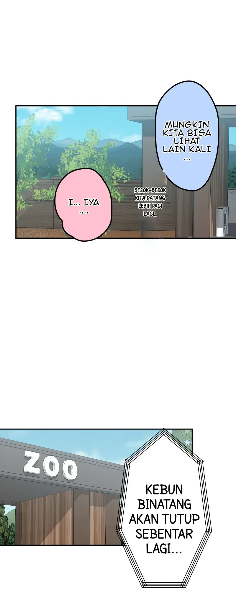 Halaman 4 — Waka-chan Is Flirty Again Chapter 198