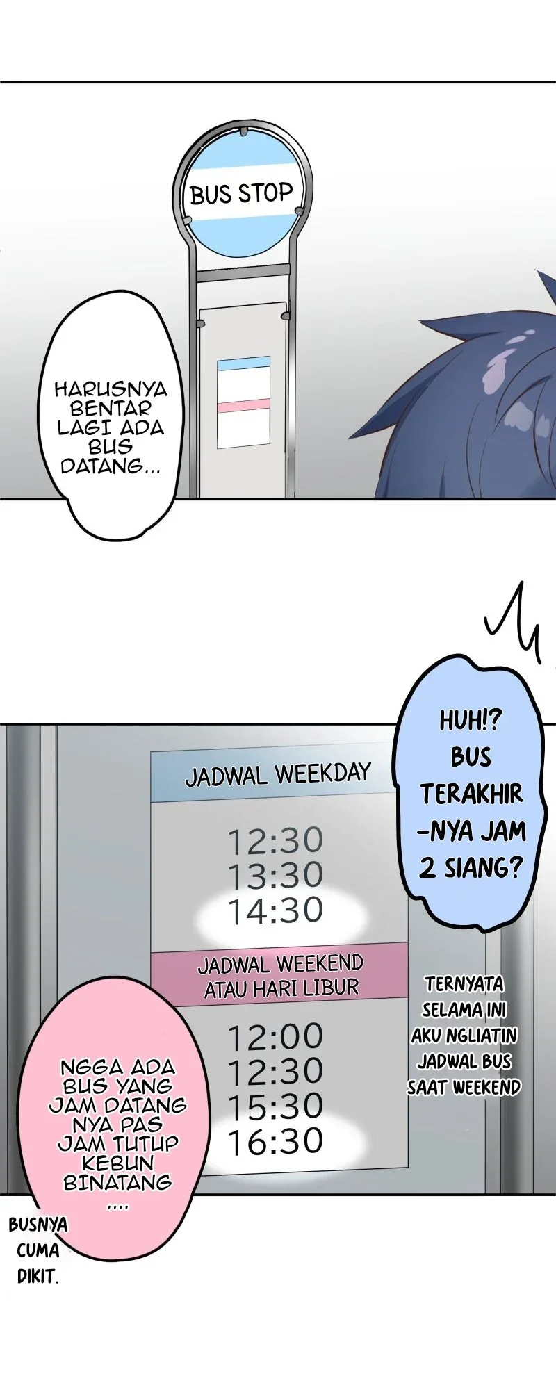 Halaman 5 — Waka-chan Is Flirty Again Chapter 198