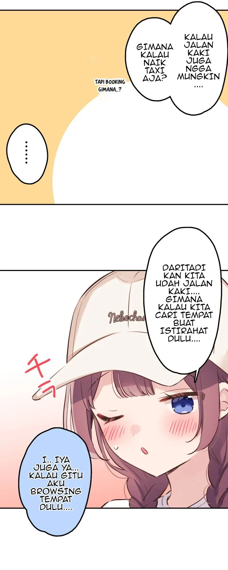 Halaman 7 — Waka-chan Is Flirty Again Chapter 198