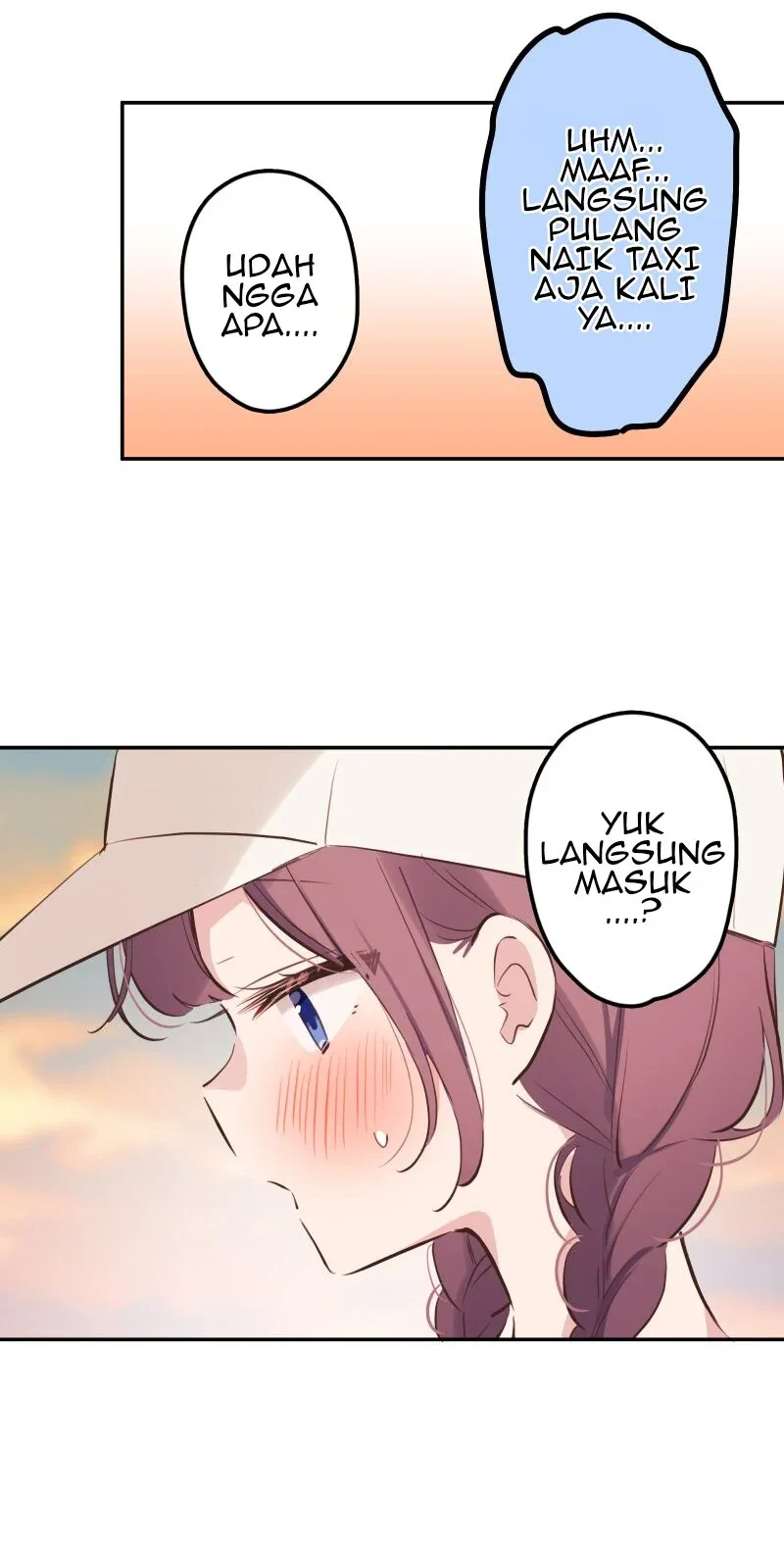 Halaman 12 — Waka-chan Is Flirty Again Chapter 198