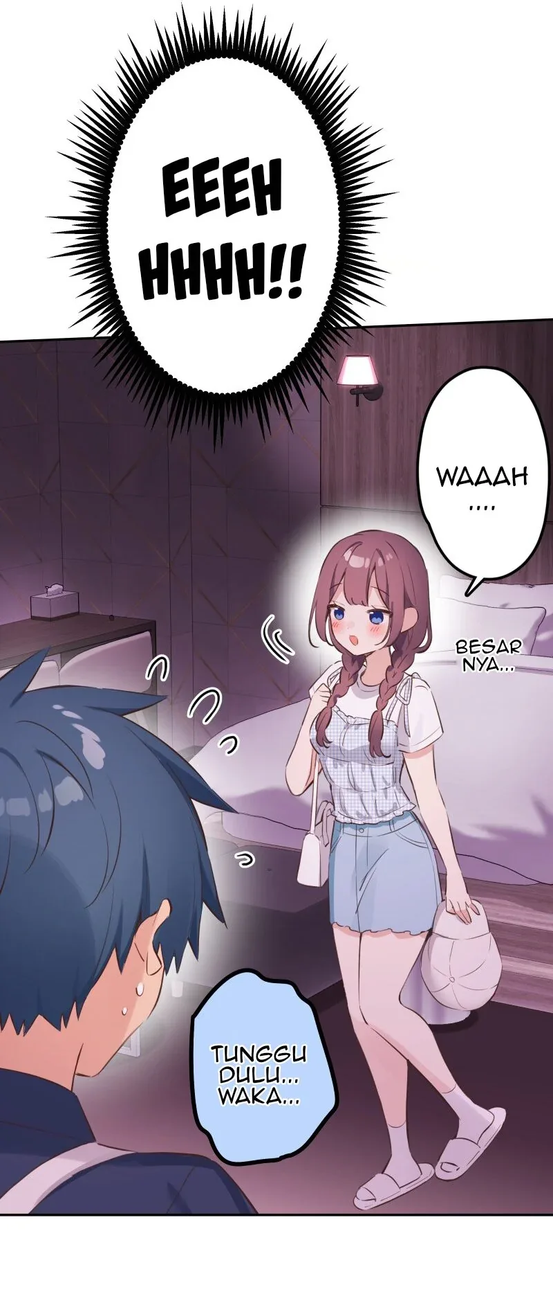 Halaman 14 — Waka-chan Is Flirty Again Chapter 198