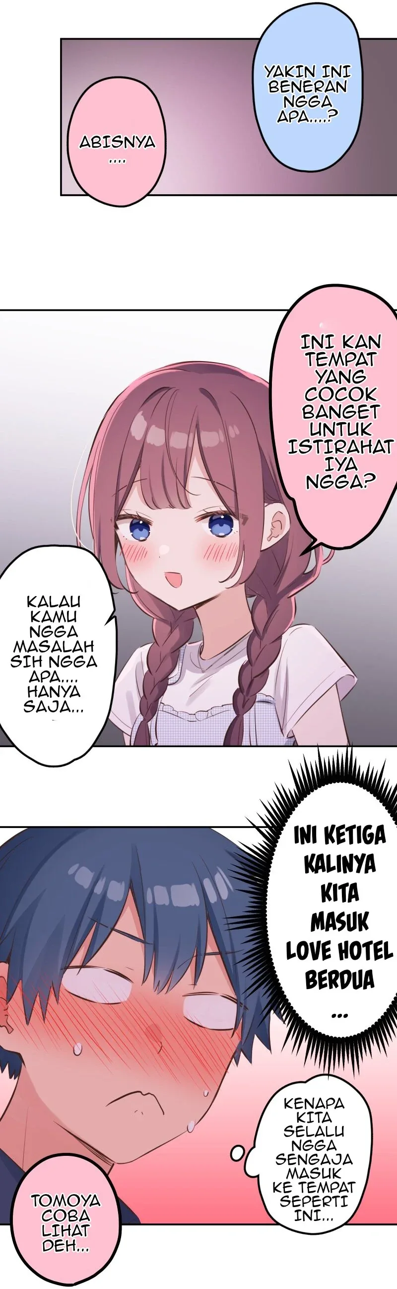 Halaman 15 — Waka-chan Is Flirty Again Chapter 198
