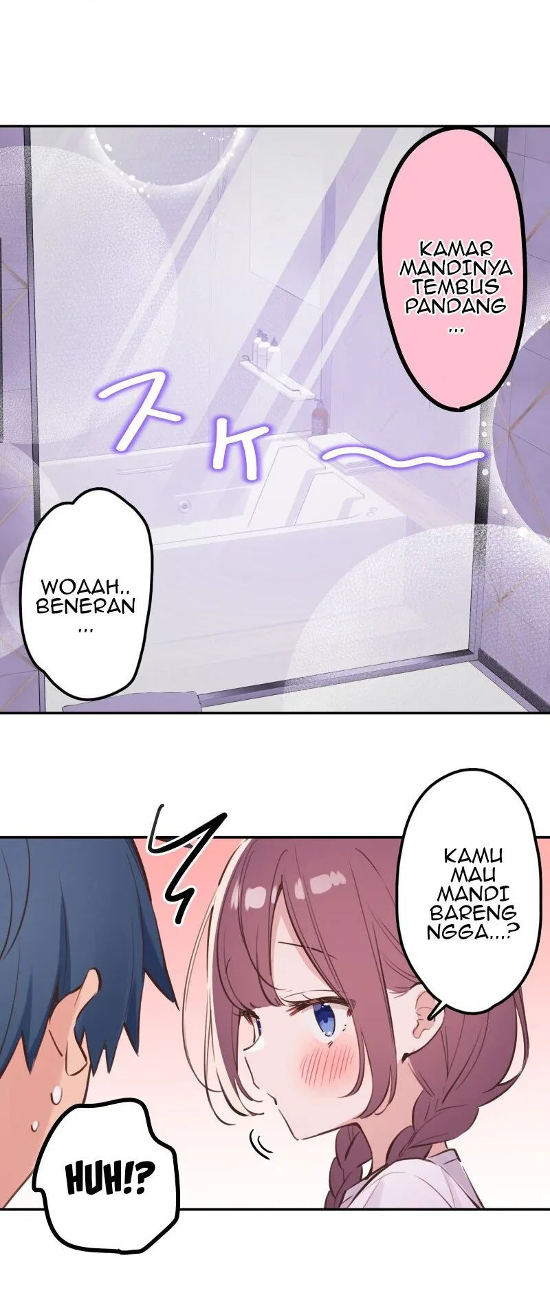 Halaman 16 — Waka-chan Is Flirty Again Chapter 198