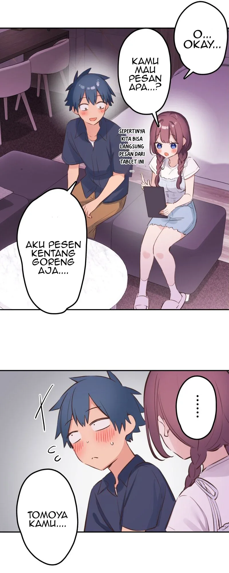 Halaman 19 — Waka-chan Is Flirty Again Chapter 198