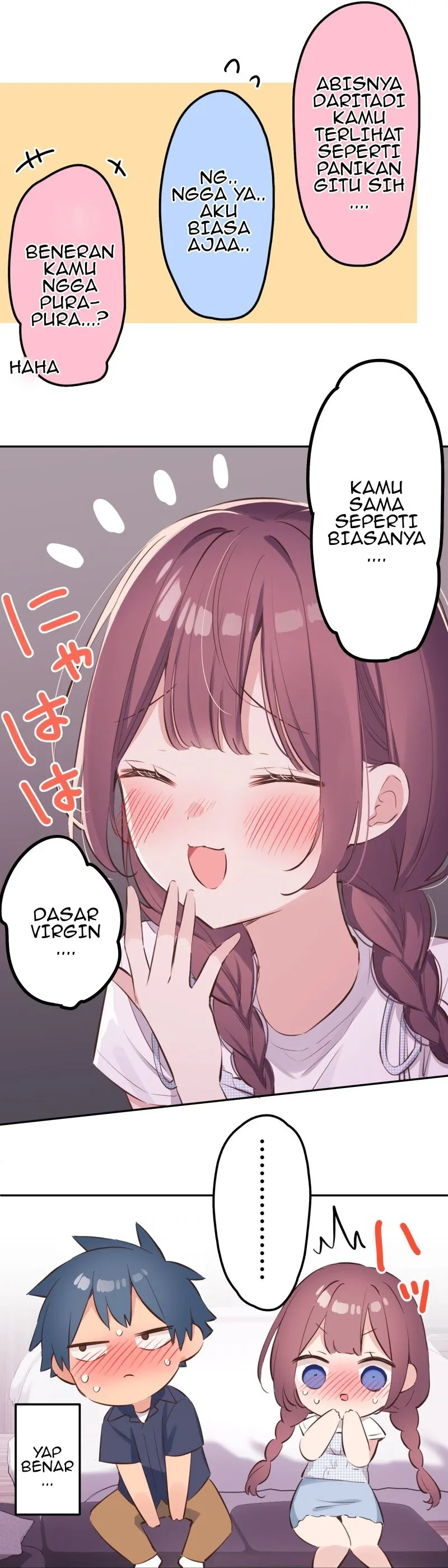 Halaman 21 — Waka-chan Is Flirty Again Chapter 198
