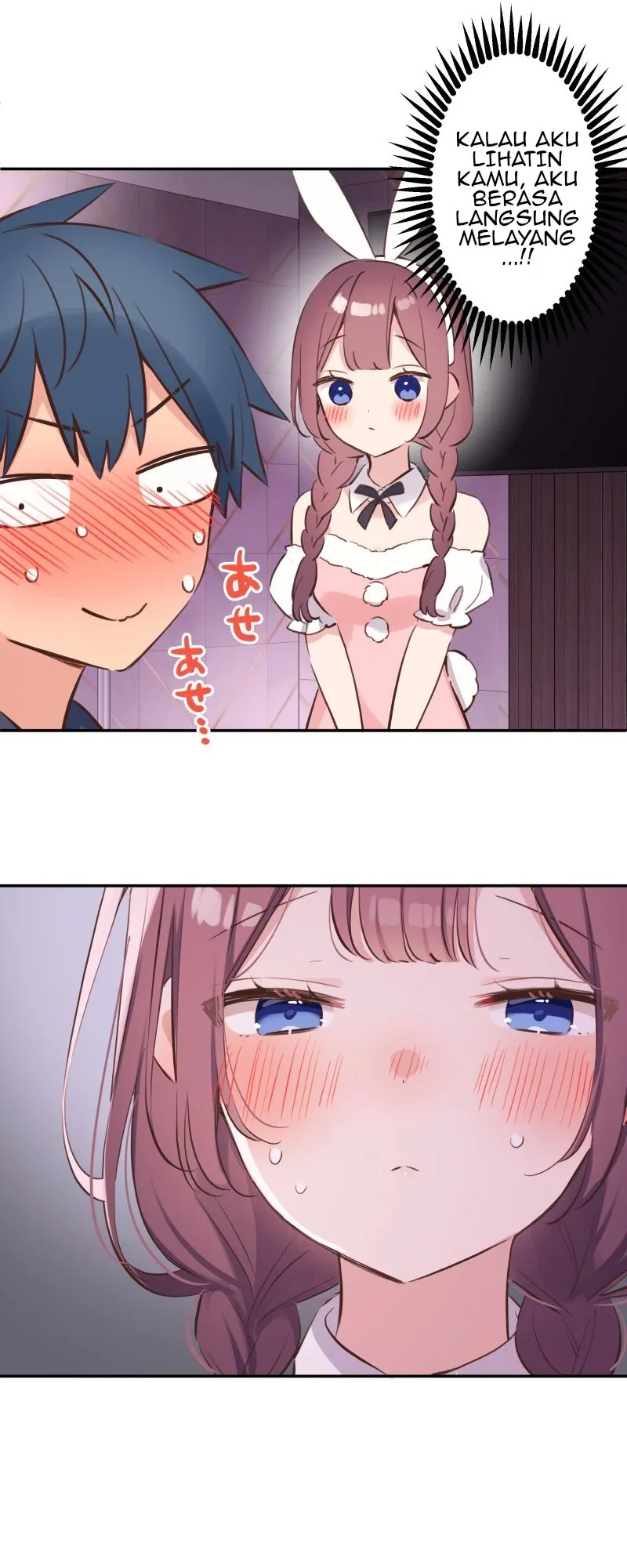 Halaman 35 — Waka-chan Is Flirty Again Chapter 198