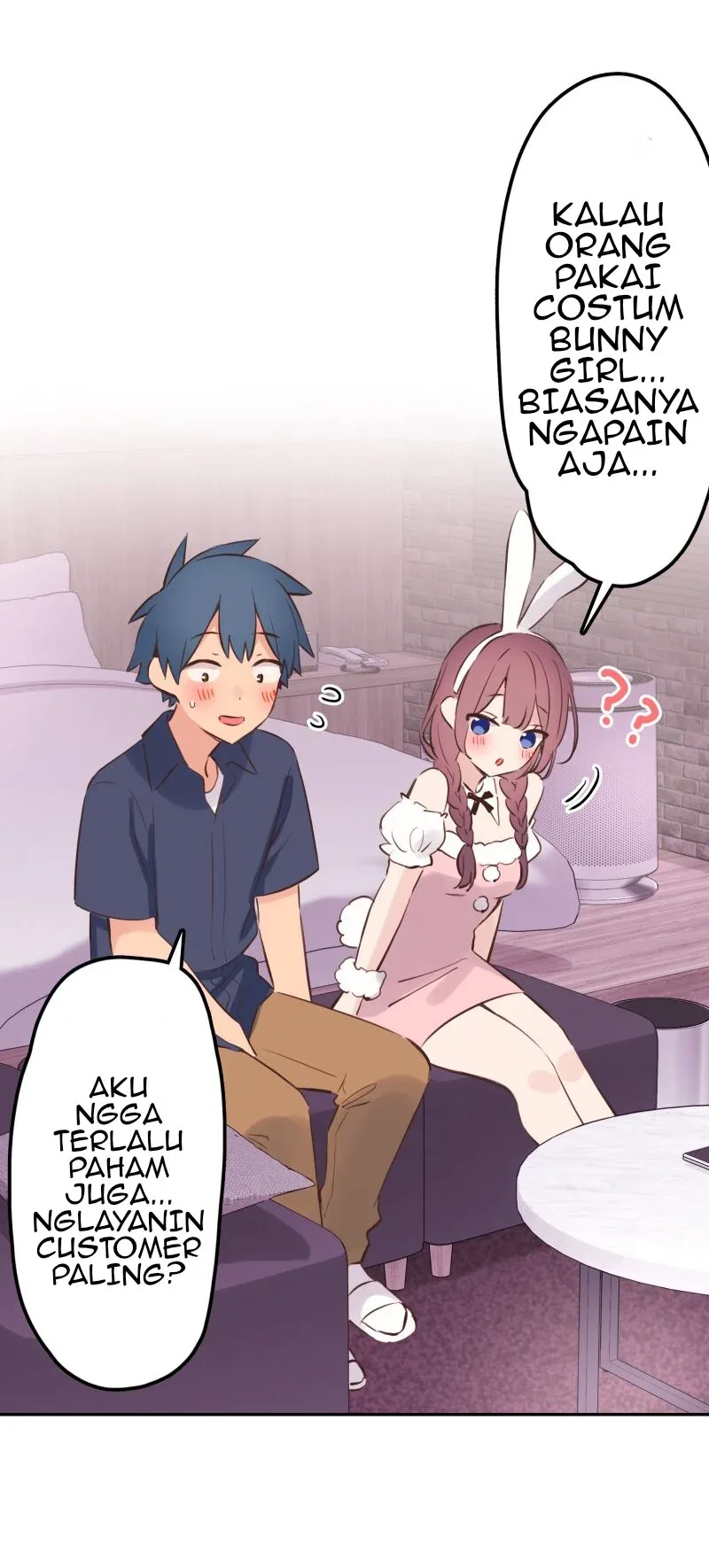 Halaman 36 — Waka-chan Is Flirty Again Chapter 198